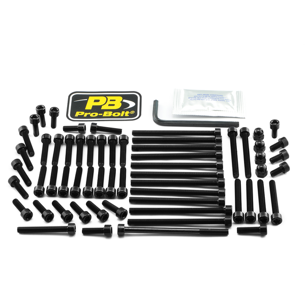 Bolt Kit Black, 1, nordicamoto.ro