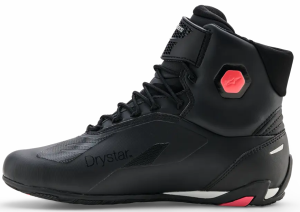 Alpinestars Stella Faster-4 Drystar® női cipő, fekete/szürke/korall, 5-ös méret, 6, nordicamoto.ro