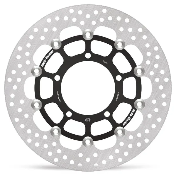 Halo sorozatú úszó rotor, fekete, rozsdamentes acél, 1, nordicamoto.ro