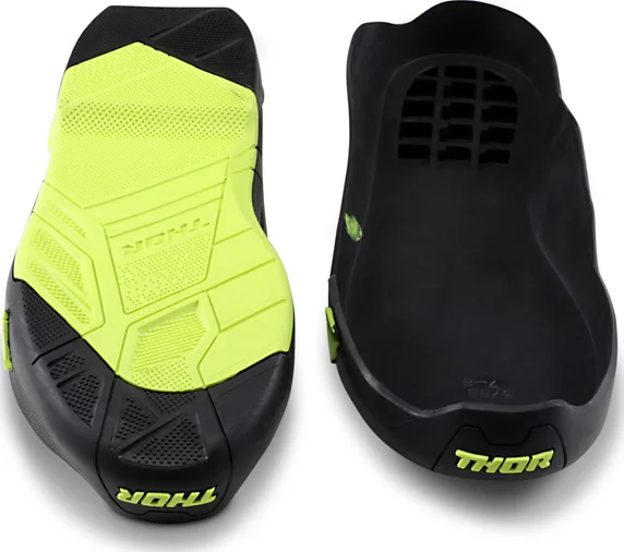 Talpi cizme Thor Radial Negru/Galben 9, 13, nordicamoto.ro