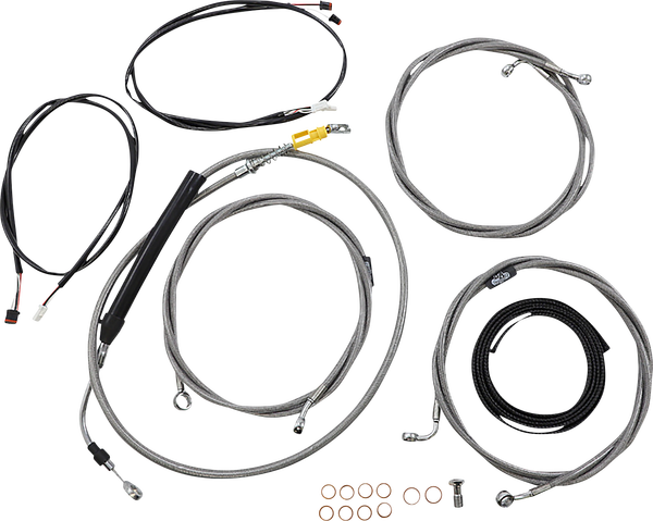 Complete Plug-and-play Cable Kit Silver, 2, nordicamoto.ro