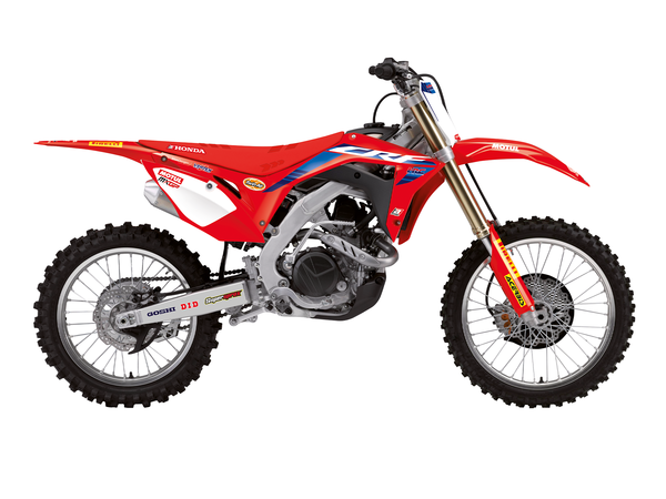 Blackbird Racing Replica Team Honda Hrc 2022 Graphics Kit With Seat Cover Red, 4, nordicamoto.ro