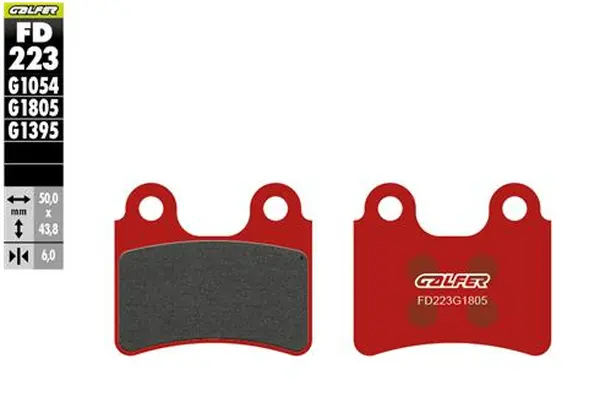 Semi-metallic Brake Pads, 1, nordicamoto.ro