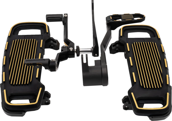 Floorboard Kit Black , 1, nordicamoto.ro