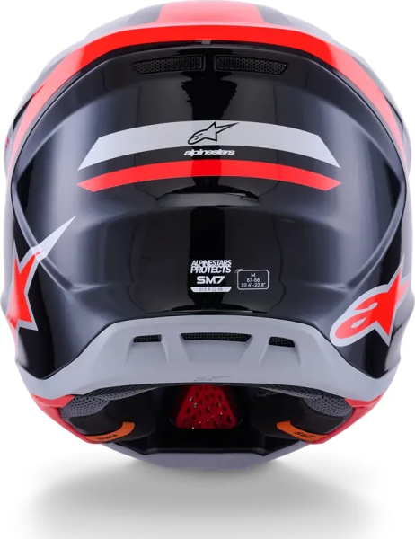 Alpinestars SM7 Rise fekete bukósisak, 2XL méret, 4, nordicamoto.ro