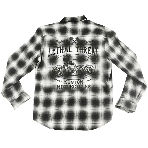 Kustom Motorcycles Long-sleeve Shirt Black L +, 2, nordicamoto.ro