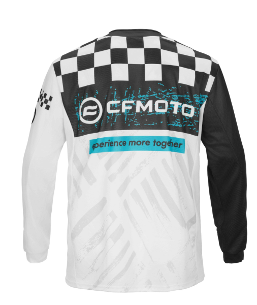 TRICOU MOTO MX/ENDURO S TEAM CFMOTO – ALB/NEGRU, 1, nordicamoto.ro