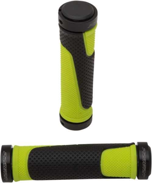 997 Lock-on Open End Locking Grips Black, Yellow, 2, nordicamoto.ro