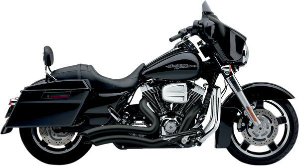 Speedster Swept Short Exhaust System Black, 1, nordicamoto.ro