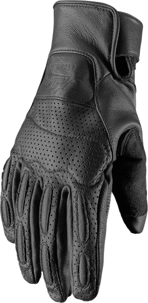 Manusi Piele Thor Hallman Black 2XL, 1, nordicamoto.ro