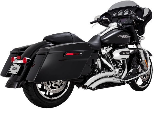 Big Radius Exhaust System Chrome, 2, nordicamoto.ro