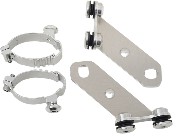Independent Lowers Windshield Hardware Kit Chrome, 1, nordicamoto.ro