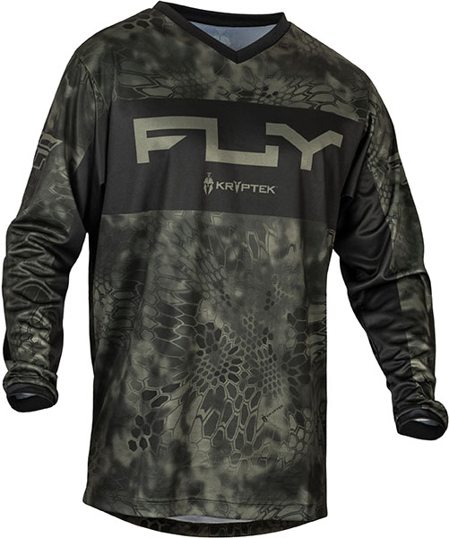 Tricou MX Fly F-16 935 S.E. Moss Gri/Negru L +, 1, nordicamoto.ro