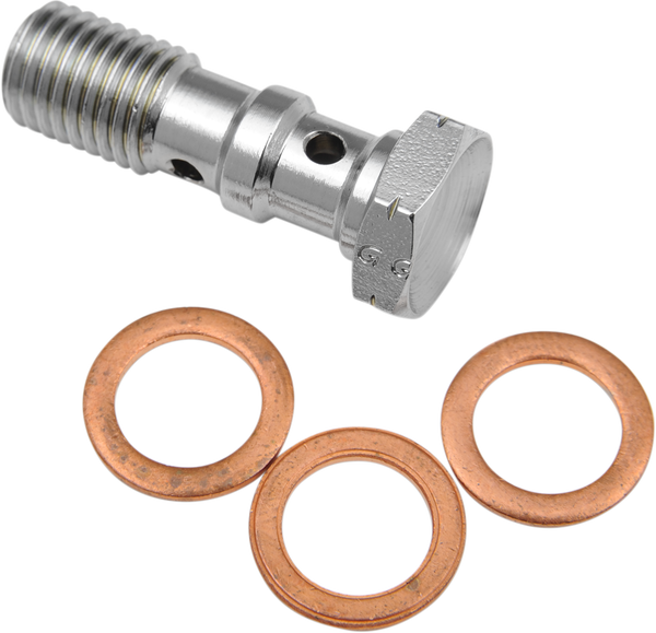 Banjo Bolt 600 Series Chrome, 1, nordicamoto.ro