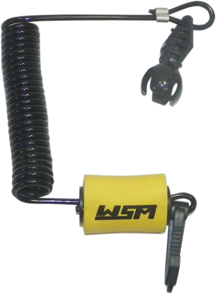 Kill Switch Lanyard Black, Yellow, 1, nordicamoto.ro
