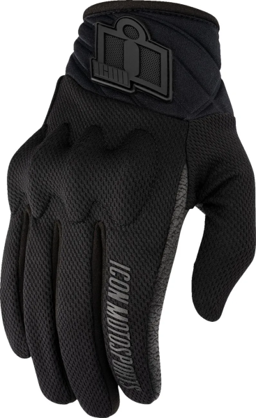 ICON Anthem3 női kesztyű, fekete, XL, 1, nordicamoto.ro