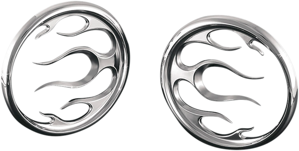 Front Speaker Accents Chrome, 1, nordicamoto.ro