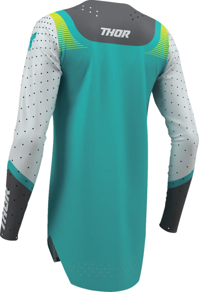Thor Sportmode Velocity női póló, szürke/kék, XL, 13, nordicamoto.ro