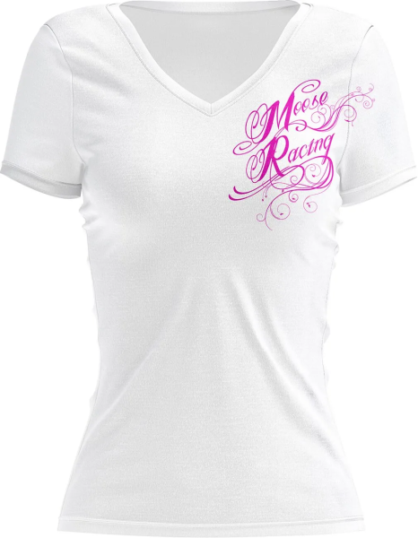 Tricou Dama MOOSE RACING Flourish Script White XL, 1, nordicamoto.ro