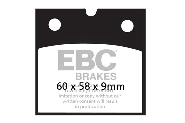 Vee Semi-sintered Brake Pads, 1, nordicamoto.ro