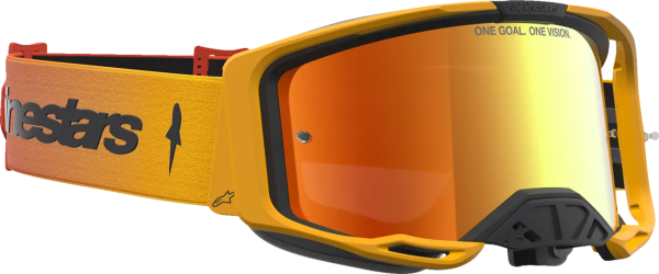 Alpinestars Vision 8 borostyánvörös/fekete/színezett lencsés síszemüveg, 3, nordicamoto.ro