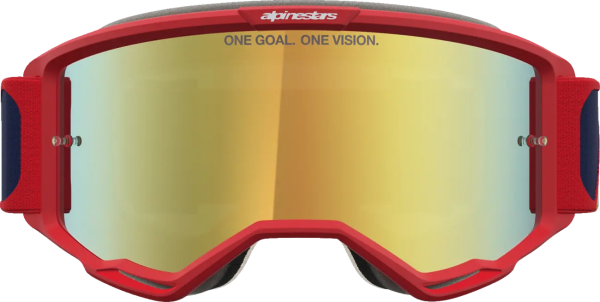 Alpinestars Vision 5 Drag védőszemüveg – piros/kék/színezett lencse, 4, nordicamoto.ro