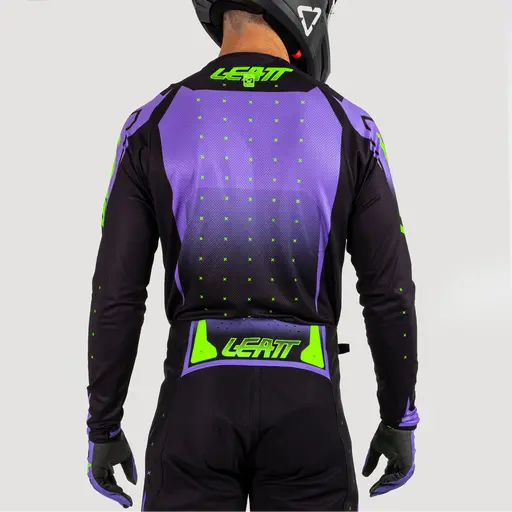 Leatt 4.5 Lite Argon lila/fekete póló, M-es méret, 5, nordicamoto.ro