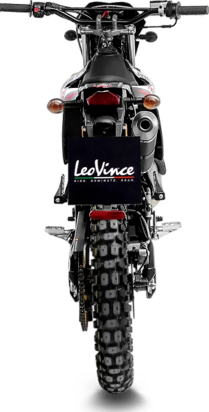 LeoVince X-FIGHT szénszálas slip-on kipufogórendszer a Rieju MRT 50 2T-hez, 3, nordicamoto.ro