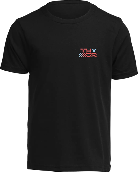Tricou Copii Thor Vantage Negru M, 1, nordicamoto.ro
