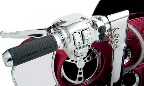 Handlebar Switch Housing Kit Silver, 5, nordicamoto.ro