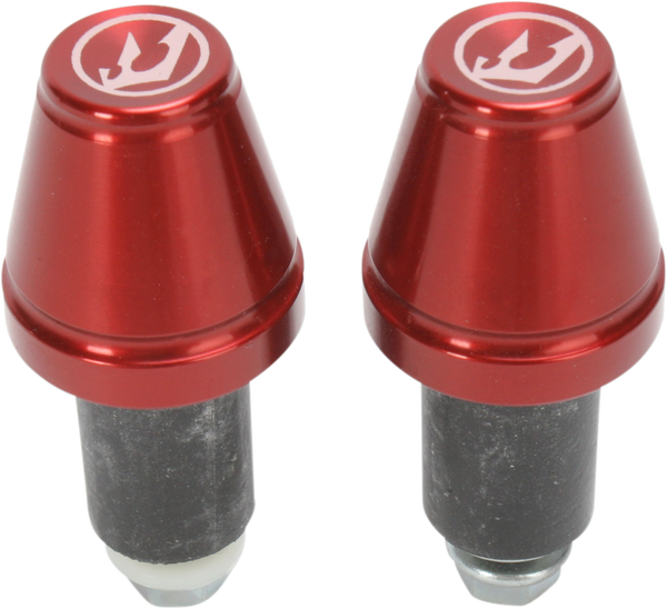 V.2 Handlebar End Weight Red, 1, nordicamoto.ro