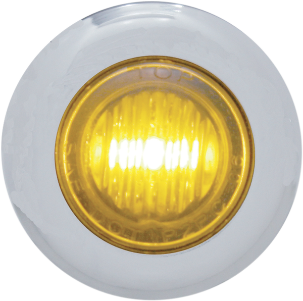 Led Mini Marker Light Amber, 1, nordicamoto.ro