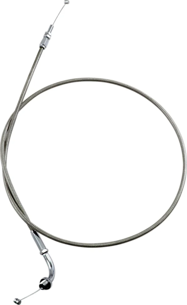 Armor Coat Stainless Steel Throttle/idle Cable For Cruisers Silver +203 mm (8''), 1, nordicamoto.ro