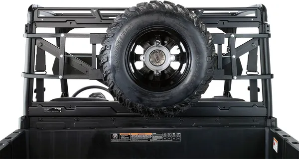 Spare Tire Carrier Black, 1, nordicamoto.ro
