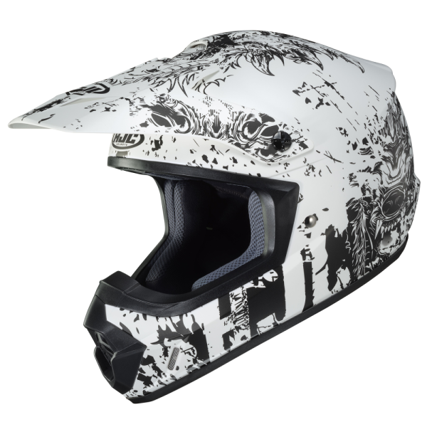Casca HJC CS-MX II Creeper - lichidare stoc! Alb XL, 1, nordicamoto.ro