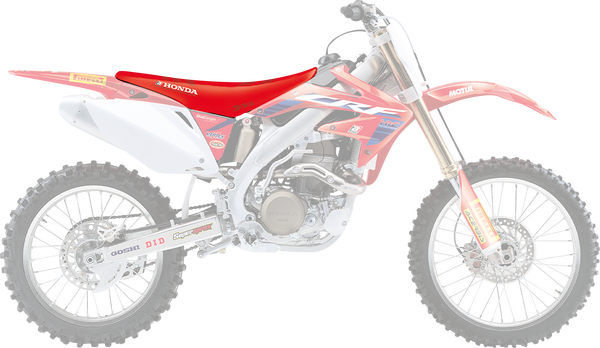 Replica Team Seat Cover Red, 2, nordicamoto.ro