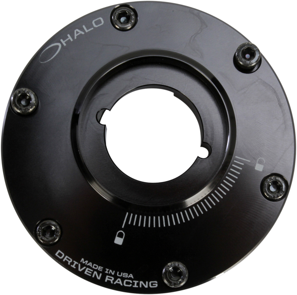 Halo Fuel Cap Base Black, 2, nordicamoto.ro