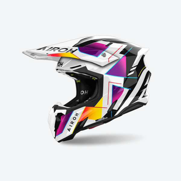 Airoh Twist 3 Rainbow Glossy M enduro sisak, 1, nordicamoto.ro
