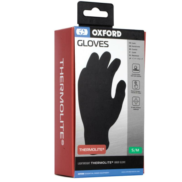 THERMOLITE bélelt kesztyű, fekete, L/XL, 1, nordicamoto.ro