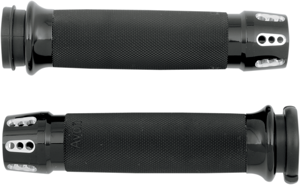 Gatlin Custom Grips Black, 1, nordicamoto.ro