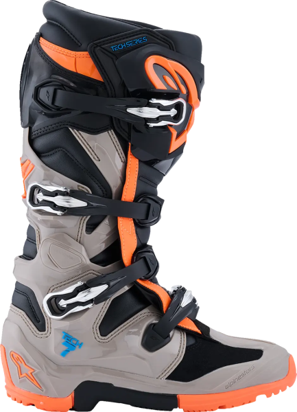 Alpinestars Tech 7 Enduro csizma, fekete/szürke, 44,5, 4, nordicamoto.ro