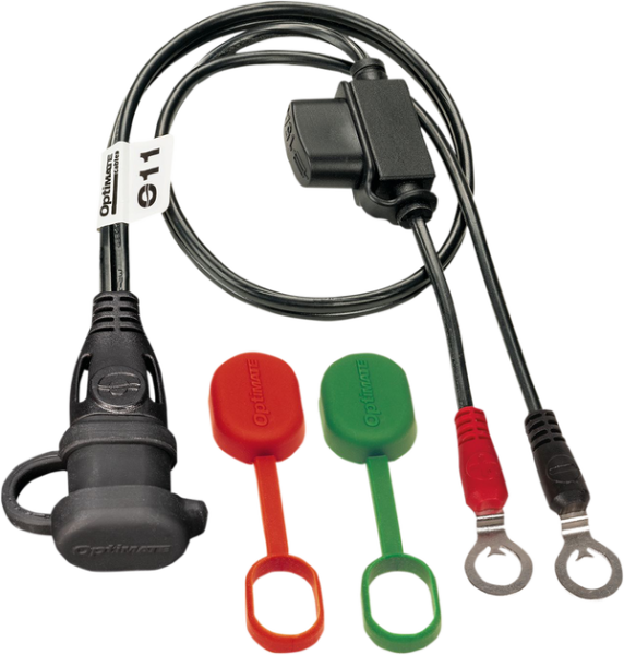 5/16(r) Eyelet Sae Battery Connection Leads Black, 1, nordicamoto.ro