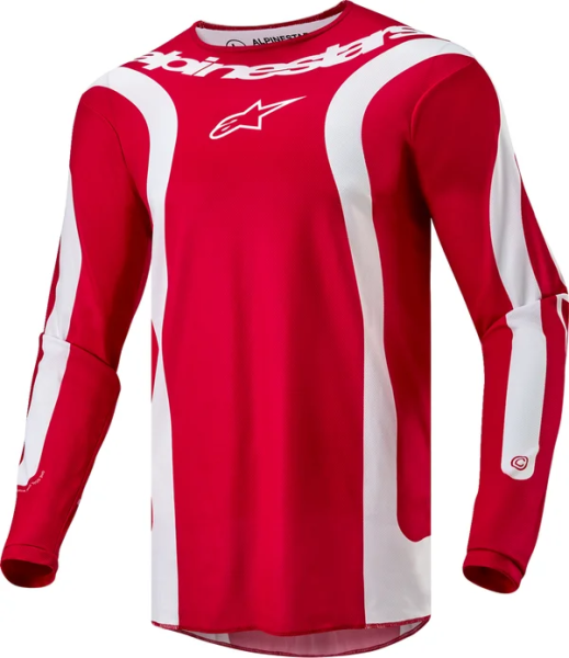Tricou Alpinestars Fluid Lurv Red, 2, nordicamoto.ro