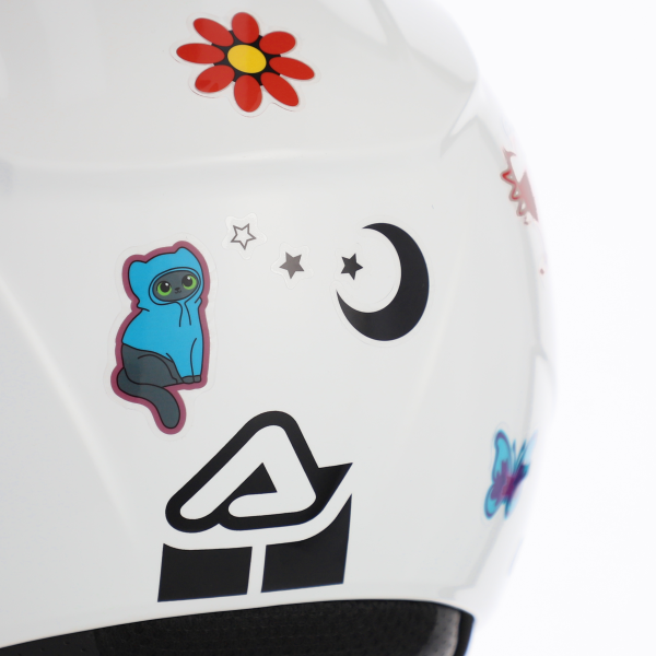 Acerbis Brezza White S/50 gyermek fúvóka sisak, 15, nordicamoto.ro