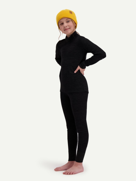 Svala Merino Extra Warm gyermek alsónemű-szett, fekete, 100, 1, nordicamoto.ro