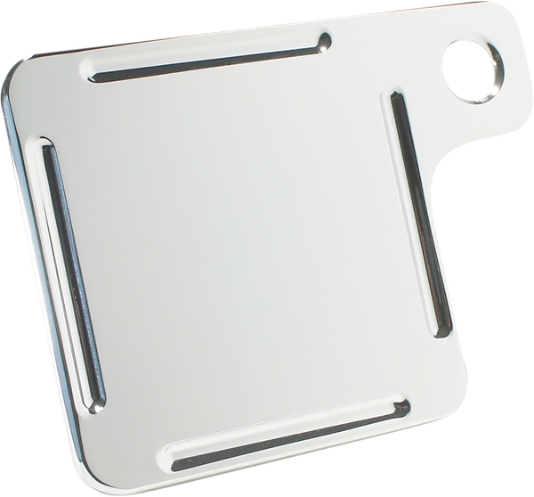 License Plate Inspection Tag Chrome, 1, nordicamoto.ro