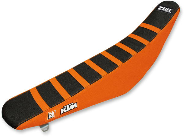 Zebra Seat Cover Black, Orange, 1, nordicamoto.ro