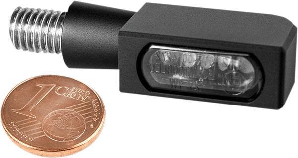 Blokk-line Micro Led Blinker Black, 1, nordicamoto.ro