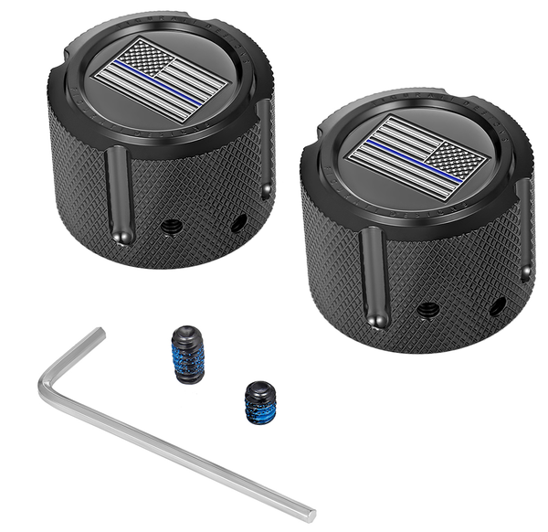 Front Axle Nut Cover Black, 1, nordicamoto.ro