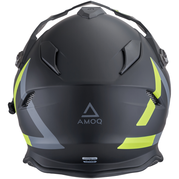 AMOQ Adaptor Evo ADV sisak elektromos plexível, fekete/sárga, M, 2, nordicamoto.ro
